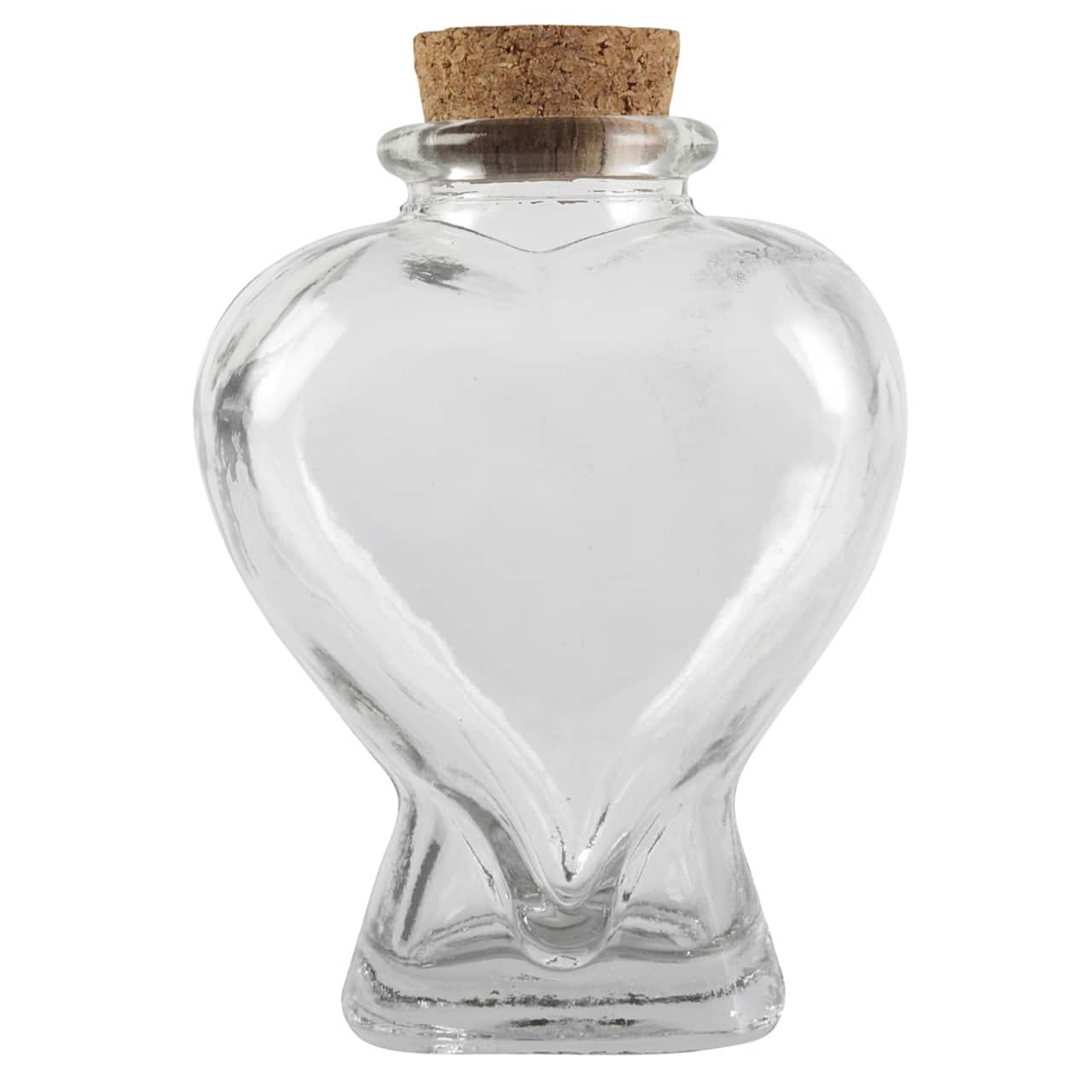 Ashland&#x2122; Glass Bottle, Heart-shaped